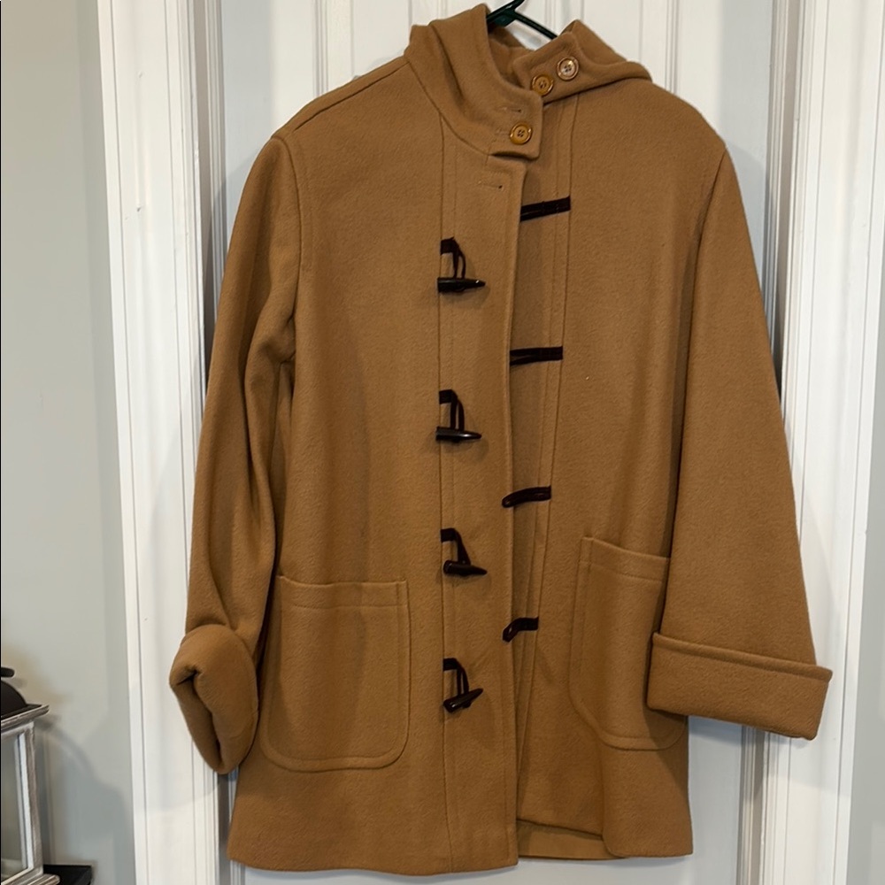 Tan Toggle Coat